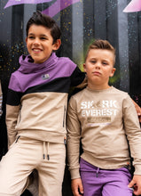 Afbeelding in Gallery-weergave laden, Hoodie Siem Purple - Black - Sand
