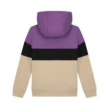 Afbeelding in Gallery-weergave laden, Hoodie Siem Purple - Black - Sand
